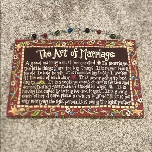 The Art of Marriage Decor